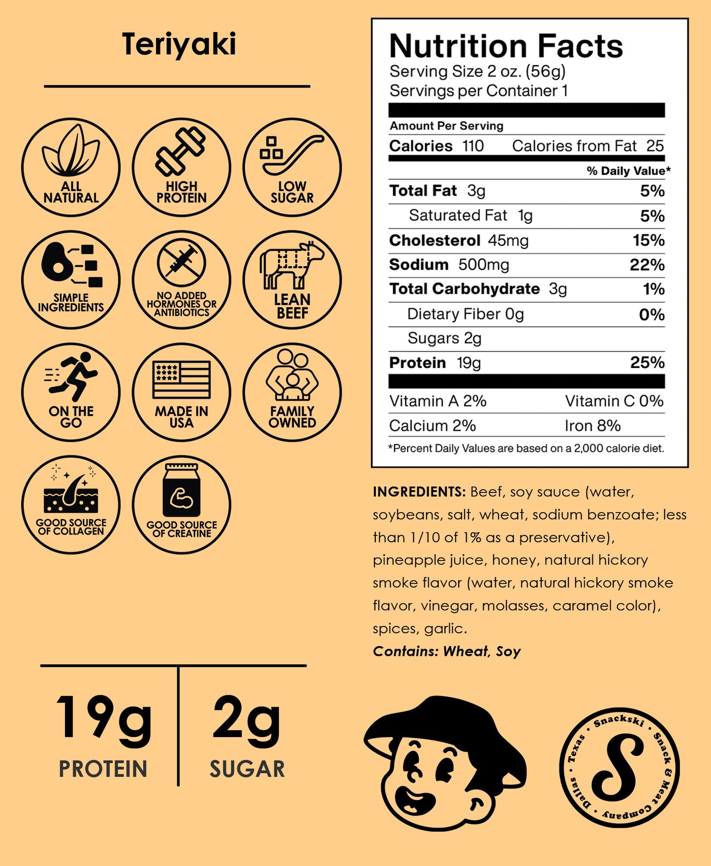 Teriyaki Jerky Strips