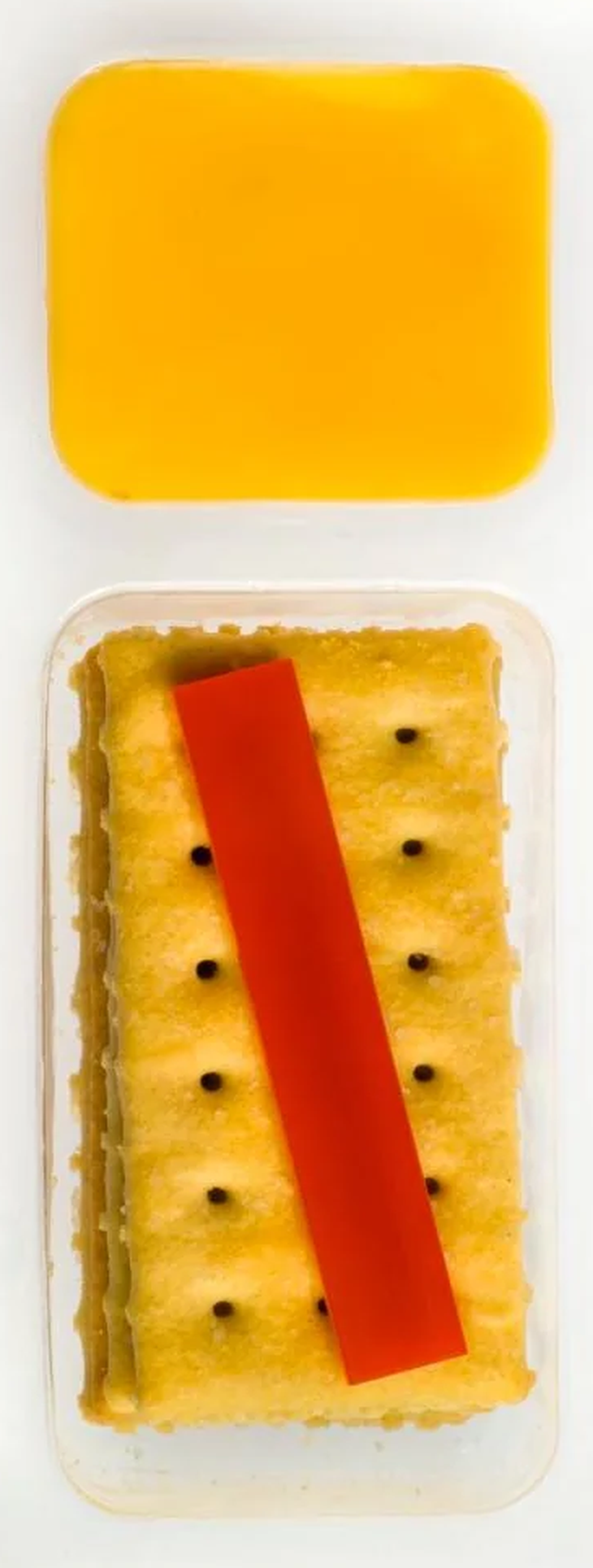 Other brand cheese dip with cracker