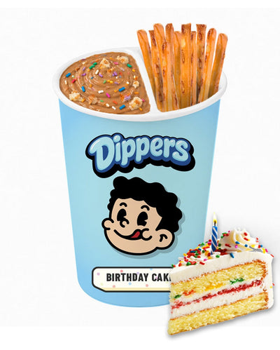 Birthday Cake W/ Pretzel Sticks