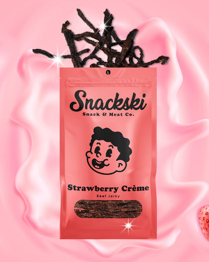Snackski Strawberry Creme Beef Jerky