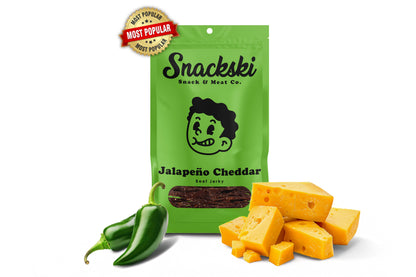 Jalapeño Cheddar Jerky Strips