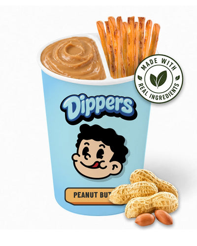 Peanut Butter W/ Pretzel Sticks