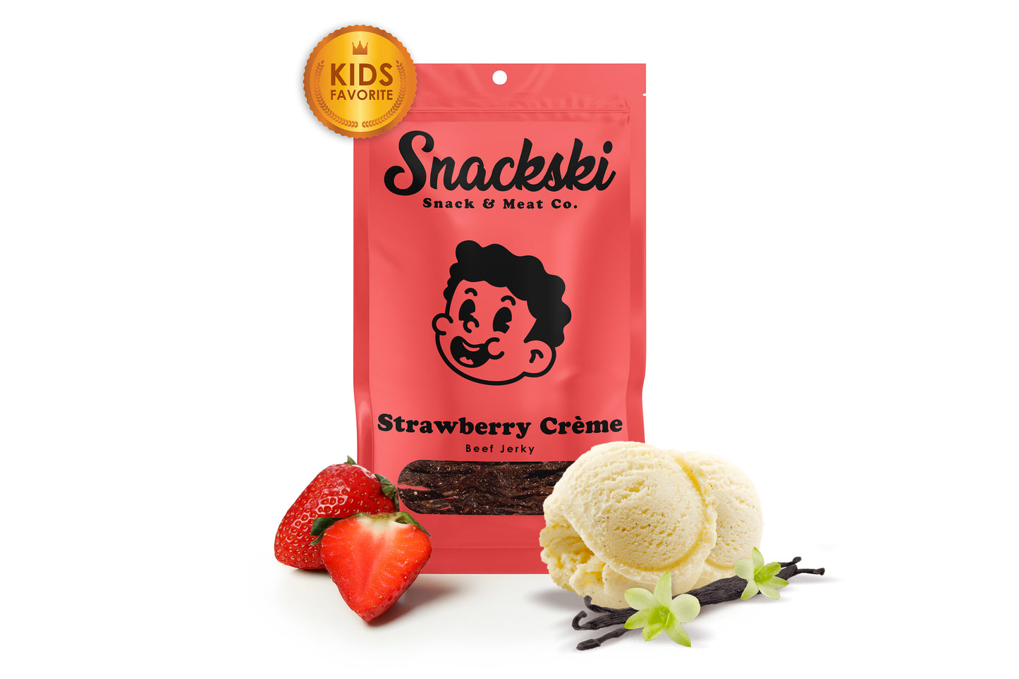 Strawberry Créme Jerky Strips