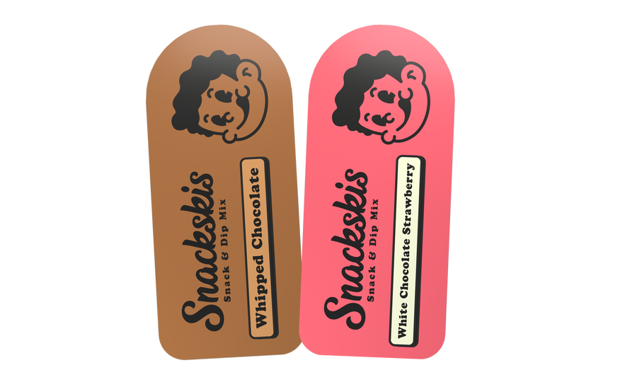 Snackski Sweet preset: Whipped Chocolate and White Chocolate Strawberry