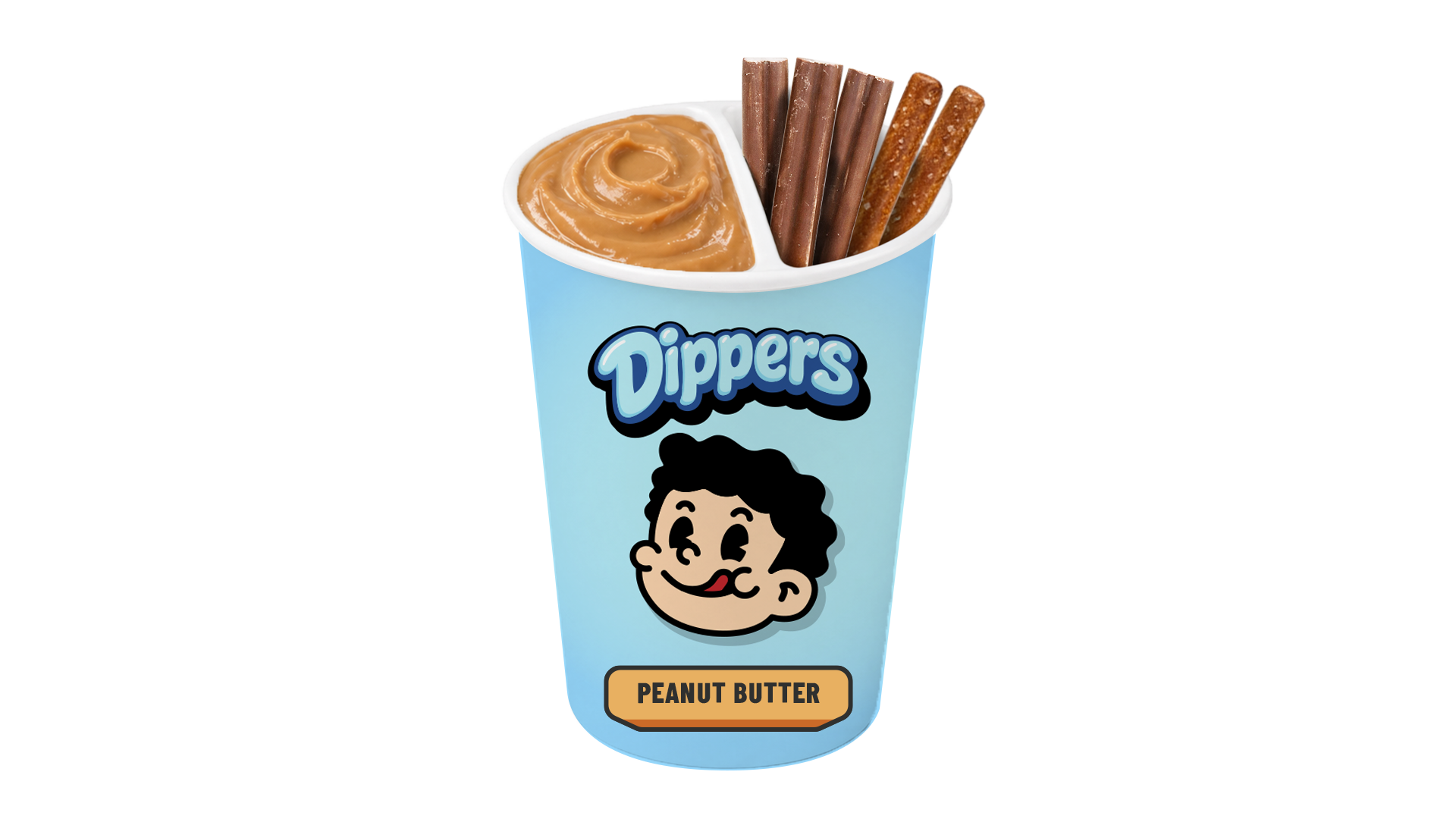 Snackski Dippers Peanut Butter